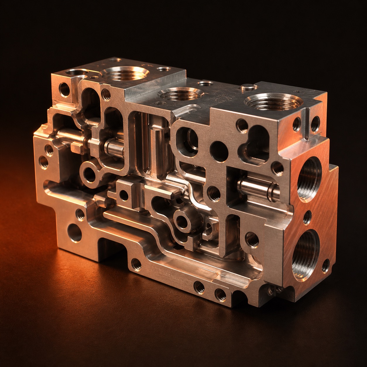 VB-Serie Ventilblock aus Aluminium